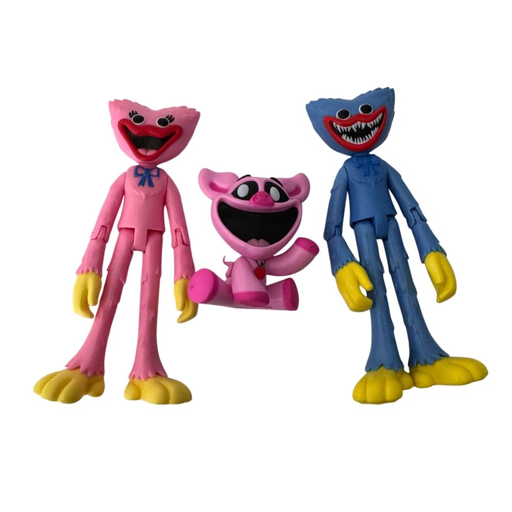 Poppy Playtime Kissy Missy Picky Piggy Huggy Wuggy Action Figures